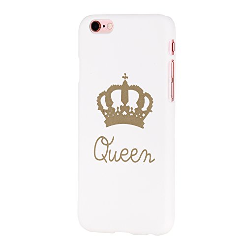 Cuitan Moda Parejas Frosted Dif cil Funda Carcasa para Apple iPhone 5 5S SE Reina Corona Dise o Anti-Rasgu os Back Cover Protector Carcasa Funda Caso Cover Cubierta Shell para iPhone 5 5S SE - Blanco Tel fono no Incluido Cuitan Moda Parejas Frosted Dif cil Funda Carcasa para Apple iPhone 5 5S SE Reina Corona Dise o Anti-Rasgu os Back Cover Protector Carcasa Funda Caso Cover Cubierta Shell para iPhone 5 5S SE - Blanco Tel fono no Incluido