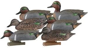 Greenhead Gear Pro-Grade Duck Decoy,Green-Winged Teal,1/2 Dozen by GreenHead Gear
