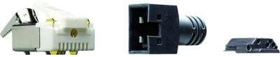 Yamaichi RJ45 jack CAT5 Stecker, gerade Pole: 8P4C Y-CONKIT-11 black Y-CONKIT-11 1St.