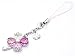 Produktbild Kisaragi 027 Kleeblatt für Mobiltelefone, Gradation, Pink 3 + Crystal Aurora