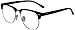 Peter Jones Half Rim Clubmaster Unisex Spectacle Frame(2092Bs||Traparent) RS.549.00