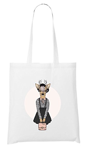 Preisvergleich Produktbild Certified Freak Fashion Deer Bag White