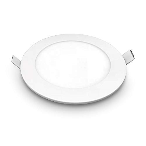 Preisvergleich Produktbild Koliyn Ultradünne kreative runde Scheinwerfer-Blendschutz-LED-Panel-De... Moderne einfache Einbau-Downlight-europäische eingebettete integrierte Bekleidungsgeschäft-Deckenleuchte dekorativ