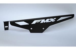 GENERISCH Kettenschutz für Honda FMX 650 Baujahr 2005-2007 GroFaTec Chainguard fmx650 Kettenabdeckung Spritzschutz Honda FMX 650 Supermoto schwarz