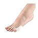 Produktbild RotSale® 2x Gel Fußpflege für Kleinen Zeh Korrektor Zehen Protektor gegen Hallux Valgus Zehe Valgus