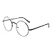 Produktbild VRTURRetro Runde Brille Mit Fensterglas Damen Herren Brillenfassung, 5 Paar(One size,C)