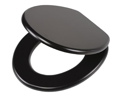 Tiger 2525 Abattant WC imitation cuir Noir
