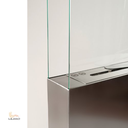 Standkamin CATANIA, Bio-Ethanol Kamin, aus Edelstahl, LILIMO ® - 3
