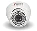 ZVision 850 TVL HDIS Analog Dome 36 IR Night Vision Security CCTV Camera (W) RS.799.00