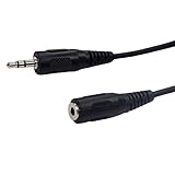 Conectores surmoulés Lineal a197g Cable estéreo macho/hembra 5 m para amplificador Home Cinema//Reproductor de DVD negro