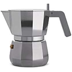 Alessi DC06/3 Cafetière expresso, aluminium