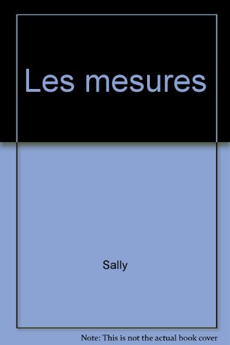 couverture de : Mesures (les)