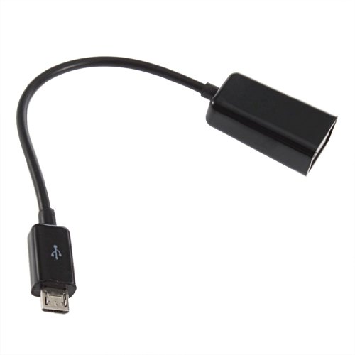 SODIAL(R) Adapter Kabel USB auf USB Micro OTG Handy Smartphone Stecker Telefon Host