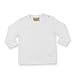 Larkwood Babies Long Sleeve Cotton T Shirt White 18-24