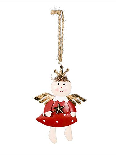 Preisvergleich Produktbild Brownrolly Weihnachtsschmiedeeisen-Engels-Puppen... Nette und vorzügliche Ausgangsengels-Puppendekoration
