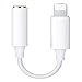 Produktbild Blitz Jack Adapter Blitz zu 3,5 mm Kopfhörer-Jack-Adapter für iPhone 7 iPhone X / 10 iPhone 8/8 Plus iPad iPod iTouch, Lightning auf AUX Audio 3,5 mm Kopfhöreranschluss AUX Kopfhörer Audio und Lade Adapter Female Extender Unterstützen iOS 11.3 und später…