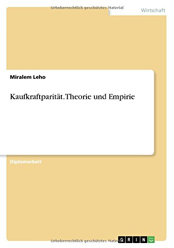 Kaufkraftparität: Theorie und Empirie