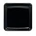 Produktbild Sovie Servingware | Serviertablett in Schwarz 353x353mm aus PS (Polystyrol) | Platte Servierplatte Teller | 2 Stück