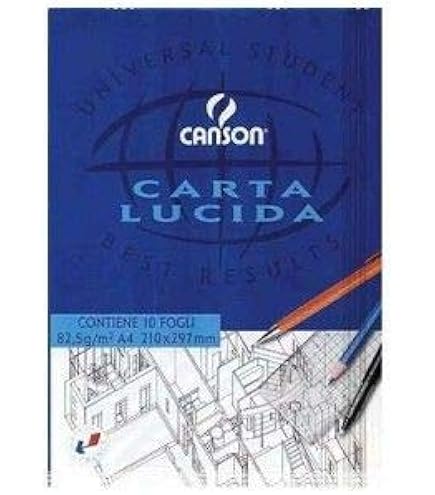 Blocco Carta Lucida A4 - 10 Fogli Per Disegno E Progetti - Foto 6