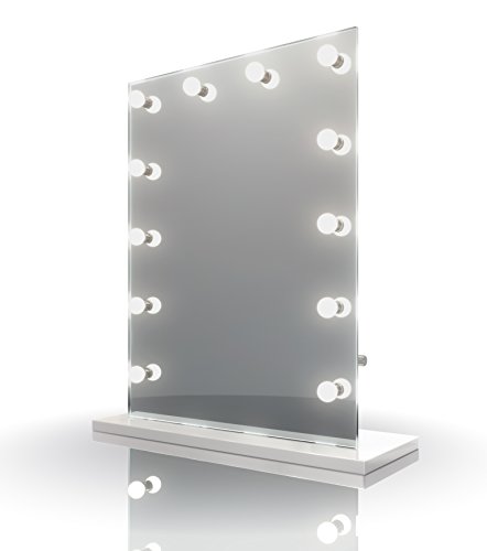 Diamond X Miroir Table de Maquillage Hollywood avec Ampoules LED k90sCW