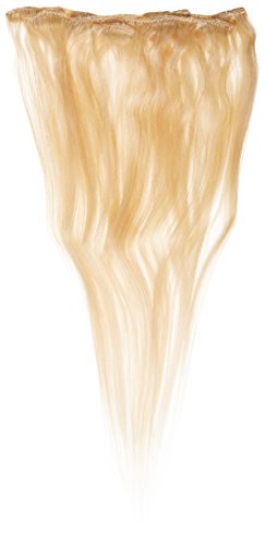 Forever Young 16-Inch Long Light Blonde Number 613 Ladies Half Head Clip in Human Hair Extension
