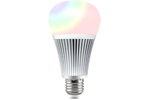 lighteu®, 9W E27 Miboxer inalámbrico E27 9W 2.4G RF control remoto bombillas LED RGBCCT (control remoto no incluido), 850LM, fut012