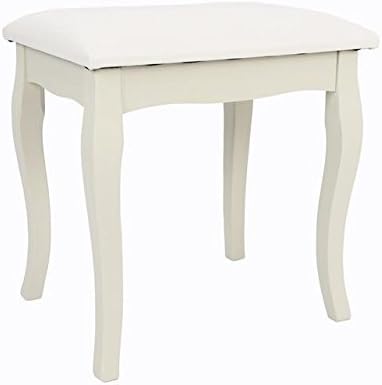 Maria Ivory Bedroom Stool