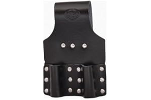 Black Leather Double Spanner Frog - Connell of Sheffield