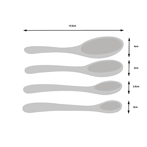 ProCook Messlöffel, Porzellan, 4-teiliges Set - 5