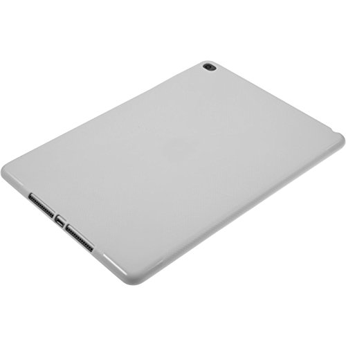PhoneNatic Case für Apple iPad Air 2 Hülle Silikon weiß X-Style Cover iPad Air 2 Tasche + 2 Schutzfolien - 5