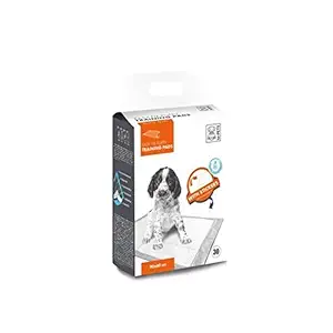M-Pets Puppy Training Pads - Easy Fix Pads with Stickers (30 Pcs) - 90x60cm