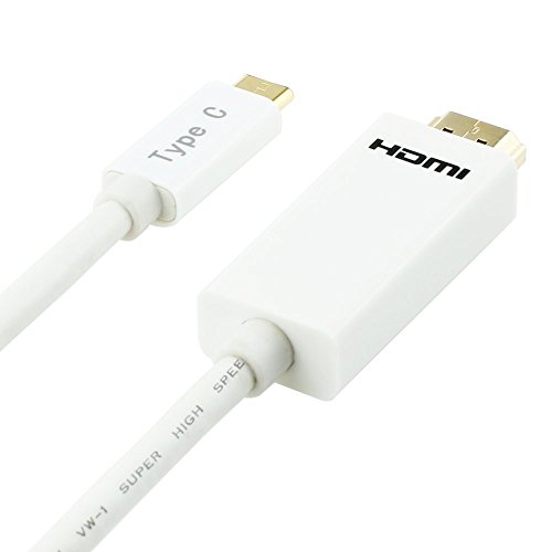 USB 3.1 Typ C Männlich Thunderbolt 3 Kompatibel zu HDMI Stecker 4K Kabel für MacBook Pro, ChromeBook Pixel und mehr ( Size : 3 Meters ) - 3