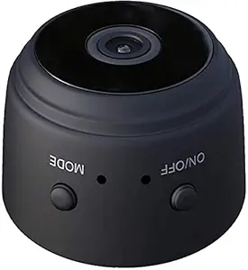 Wifi 1080p HD 150 Viewing Area Security Camera, Black