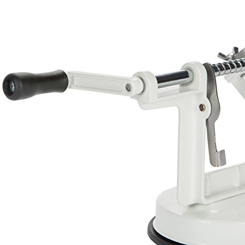 Levivo Apfelschäler, – entkerner und -schneider aus Gusseisen und rostfreiem Edelstahl - 6