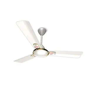 Crompton Highspeed Markle Designer 1200 mm (48 inch) Anti-Dust Ceiling Fan with Energy Efficient 55W Motor (Vanilla Sky)