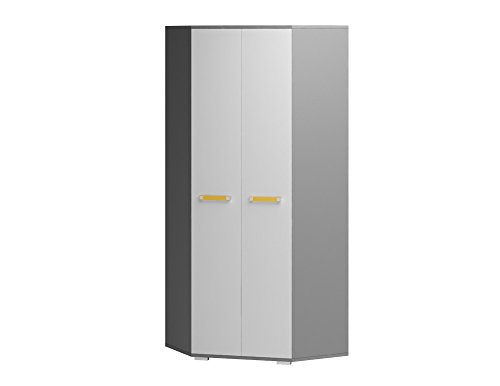 Preisvergleich Produktbild Eckschrank, Eckkleiderschrank DIEGO