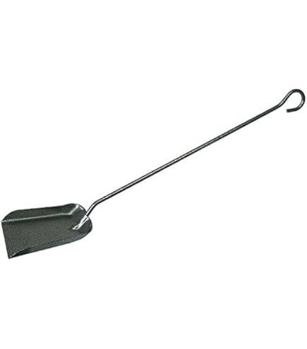 Pala Per Camino In Acciaio Inox Con Manico In Legno | Pala Cenere E Carbone | Compatta E Resistente - Foto 13