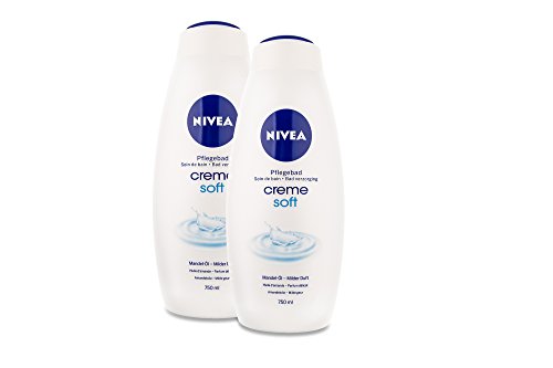 Nivea Creme Soft Cremebad, Badezusatz, 2er Pack (2 x 750 ml) - 3