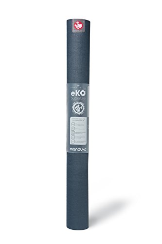 Manduka eko superlite travel mat, dünne Reise Yogamatte von Manduka, 1,5mm dick, 1,80m lang - 2