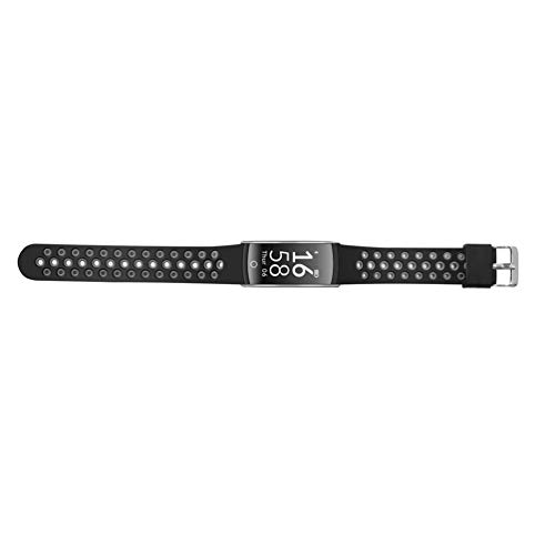 Preisvergleich Produktbild FCGV Q8 Smartband-Herzfrequenzüberwachung Anrufnachrichtenbenachrichtigung Ip68 Waterproof-Black & Grey