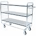 Produktbild Helge Nyberg Etagenwagen ESD Serie 100 3 Etagen 100x43cm silber