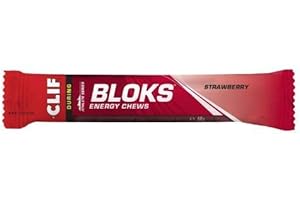 Healthy Food Brands Clif Bar A | Clif Bar Shot Bloks - Strawberry | 5 x 60g (UK)