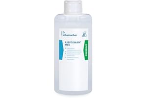 DR. SCHUMACHER Aseptoman Med Alcoholic Hand Sanitizer (500 ml Dispenser Bottle)