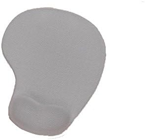 LSHUANGJ Office game dedicated silicone bracelet non-slip solid color mouse pad , silver