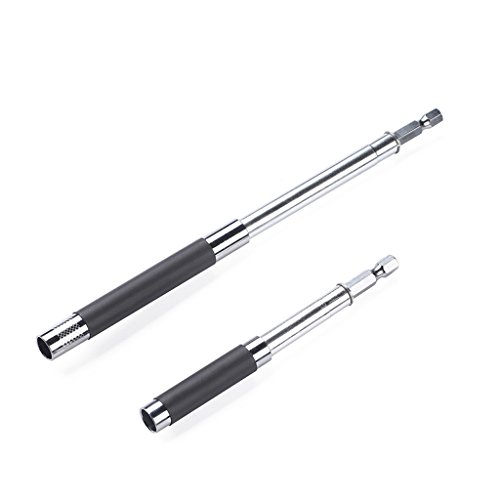 MagiDeal 2 Stück Magnetischer Sechskantschaft Schraubendreher Bithalter 1/4 “ Hex Bohrfutter - 5