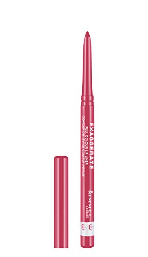 Rimmel London Exaggerate Automatic Lip Liner, 103 Pink A Punch, 1.2 g