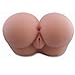 Produktbild Deluxe Masturbatoren Po Torsos mit Vagina und Anus -öffnungen aus hautänlichem TPR-Material