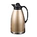 Produktbild LLCOFFGA Kaffeekanne, 24 Stunden WäRmespeicherung, 3000ML, Edelstahl,Gold