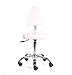 Urbanity Milan Hairdressing Beauty Nail Technician Salon Chair Stool White
