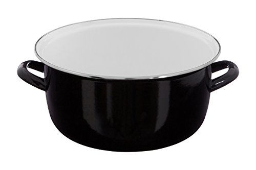 Premier Housewares Frittiertopf, Pyrex-Deckel, 6 x 33 x 27 cm, 5 l, schwarz - 4